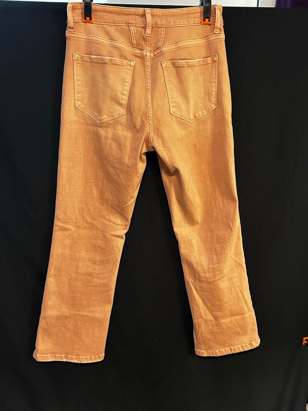 VERVET by Flying Monkey Women’s 28 High Rise Straight Kick Flare Jeans
